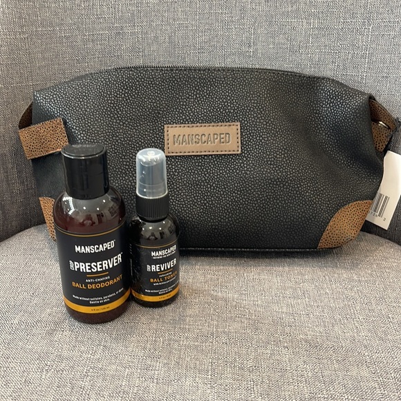 Other - MANSCAPED - travel bag, Deodorant & Toner
